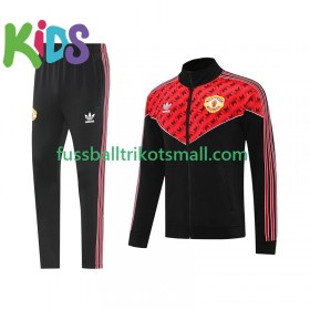 Manchester United Kinder Schwarz Trainingsanzüge 2025-2026